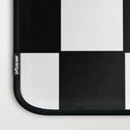 Checkered,black and white checked pattern.Gingham. Laptop Sleeve Gallery Image 3