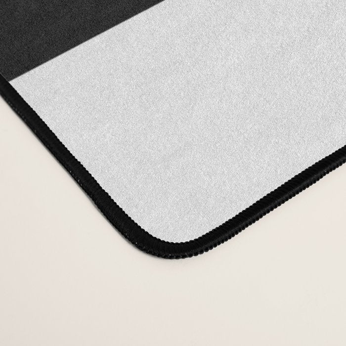 Checkered,black and white checked pattern.Gingham. Desk Mat Gallery Image 4