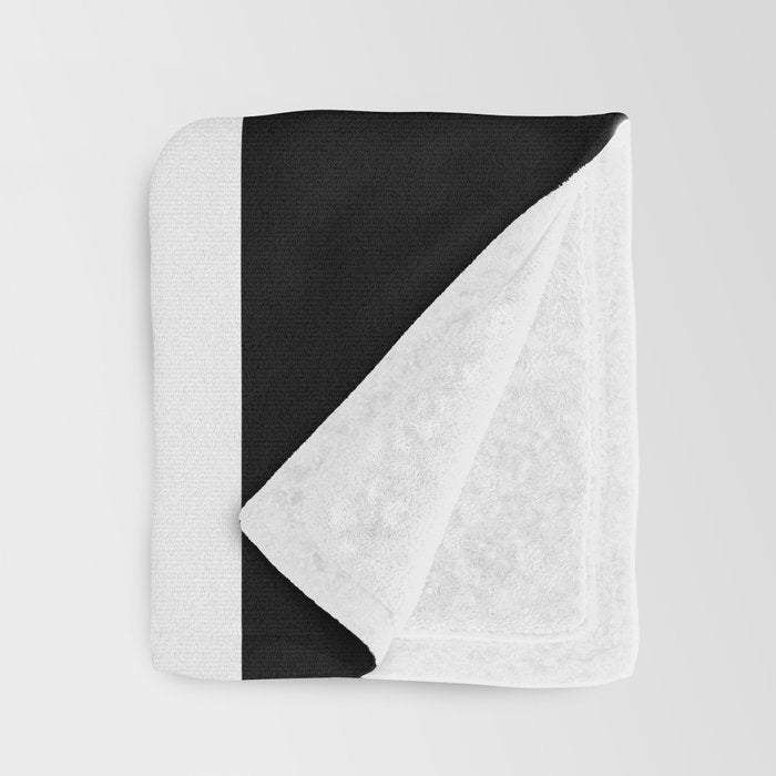 Checkered,black and white checked pattern.Gingham. Throw Blanket Gallery Image 3