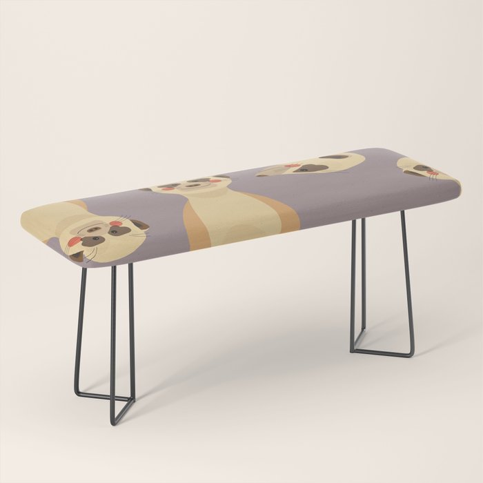 Meerkat, Animal Portrait Bench Gallery Image 1