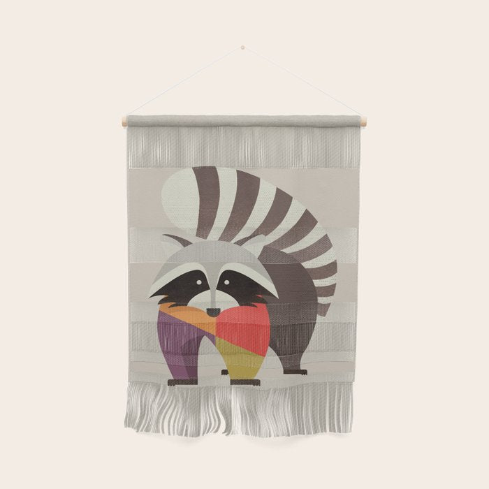 Raccoon Wall Hanging