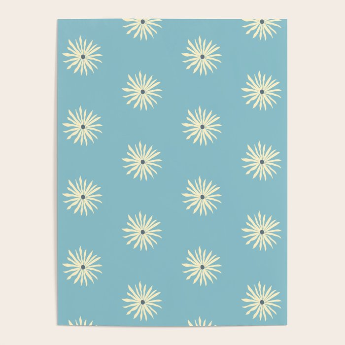 Retro Sun - Blue Sky Poster Gallery Image 4