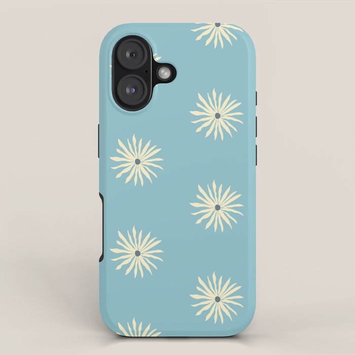 Retro Sun - Blue Sky iPhone Case Gallery Image 1