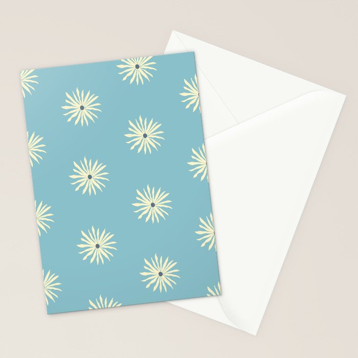 Retro Sun - Blue Sky Stationery Card Gallery Image 2