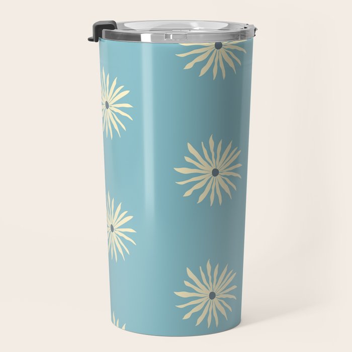 Retro Sun - Blue Sky Travel Mug Gallery Image 3