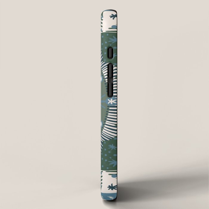 Christmas Symmetric Pattern #3 iPhone Case Gallery Image 2