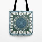 Christmas Symmetric Pattern #3 Tote Bag Gallery Image 1