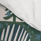 Christmas Symmetric Pattern #3 Comforter Gallery Image 4