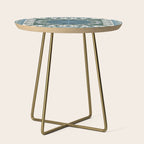 Christmas Symmetric Pattern #3 Side Table Gallery Image 1