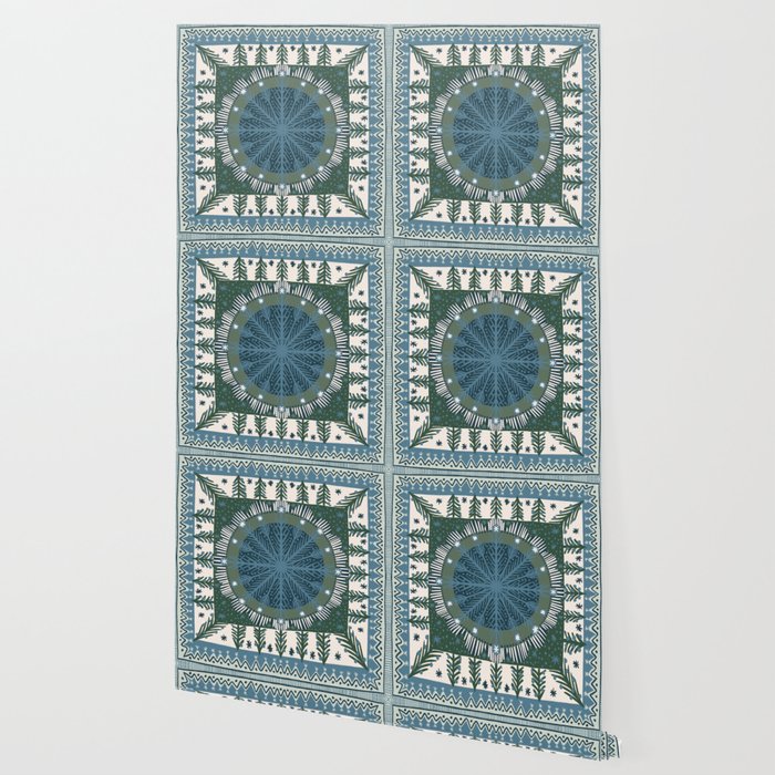 Christmas Symmetric Pattern #3 Wallpaper Gallery Image 2