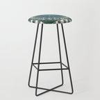 Christmas Symmetric Pattern #3 Stool Gallery Image 1