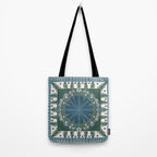 Christmas Symmetric Pattern #3 Tote Bag Gallery Image 2