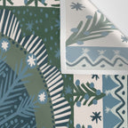Christmas Symmetric Pattern #3 Wall Tapestry Gallery Image 3