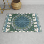 Christmas Symmetric Pattern #3 Rug Gallery Image 1