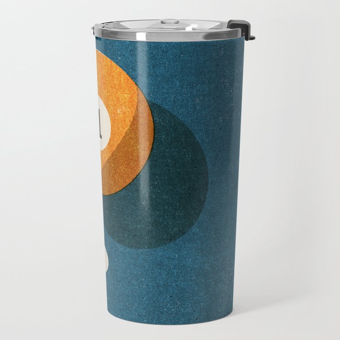 BILLIARDS / Ball 1 Travel Mug Gallery Image 2