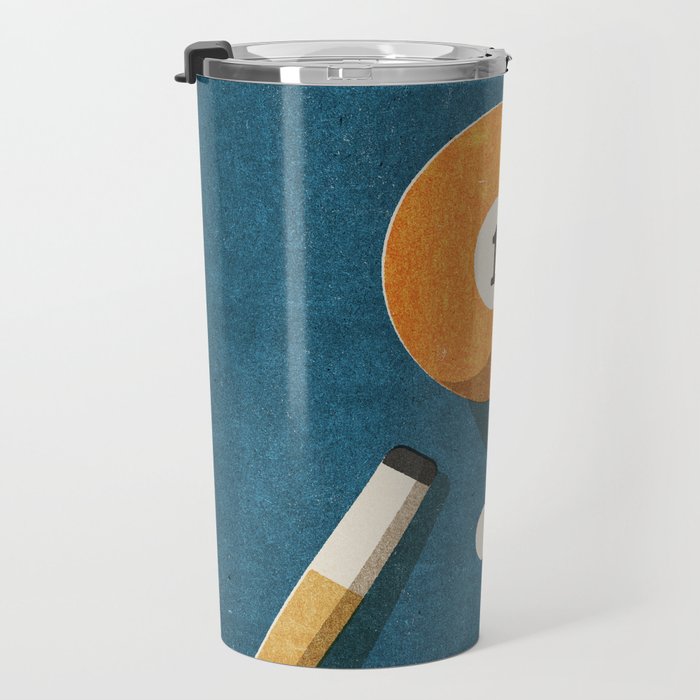 BILLIARDS / Ball 1 Travel Mug Gallery Image 3