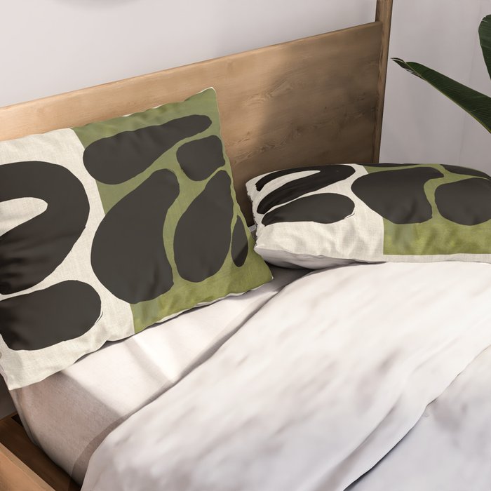 Olive Seeds Pillow Sham Gallery Image 2
