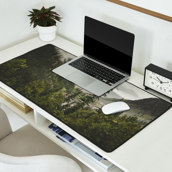 Mountain Valley of Forever Desk Mat Gallery Image 2
