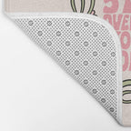 You Can't Stress Over Things You Can't Control Bath Mat Gallery Image 2