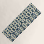 Elegant Shibori Yoga Mat Gallery Image 1