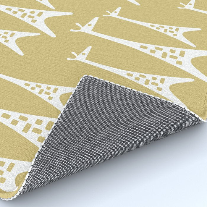 Mid Century Modern Giraffe Pattern 827 Rug Gallery Image 4