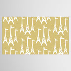 Mid Century Modern Giraffe Pattern 827 Tablecloth Gallery Image 2