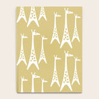 Mid Century Modern Giraffe Pattern 827 Notebook Gallery Image 4