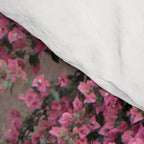 Pretty Window - Bougainvillea Flowers - Minimalist Portugal Travel Photography By Ingrid Beddoes Comforter Gallery Image 4