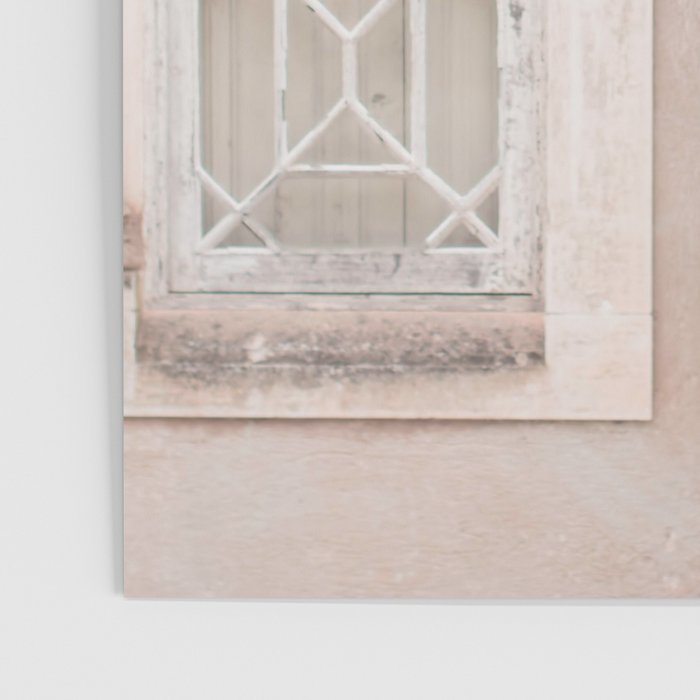 Pretty Window - Bougainvillea Flowers - Minimalist Portugal Travel Photography By Ingrid Beddoes Poster Gallery Image 3