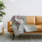 Bloom 9 Throw Blanket Gallery Image 1