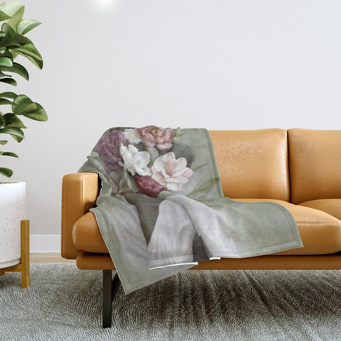 Bloom 9 Throw Blanket Gallery Image 1