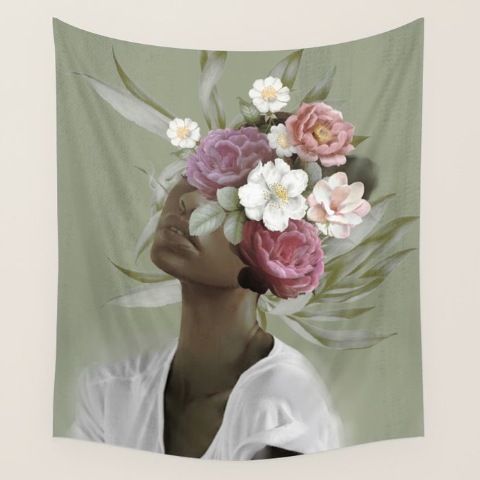 Bloom 9 Wall Tapestry Gallery Image 4