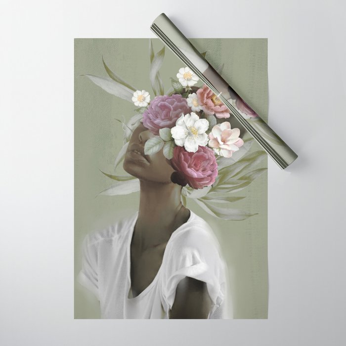 Bloom 9 Wrapping Paper Gallery Image 1