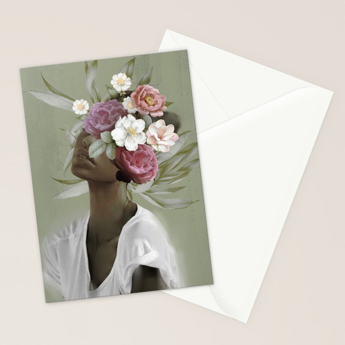 Bloom 9 Stationery Card Gallery Image 2