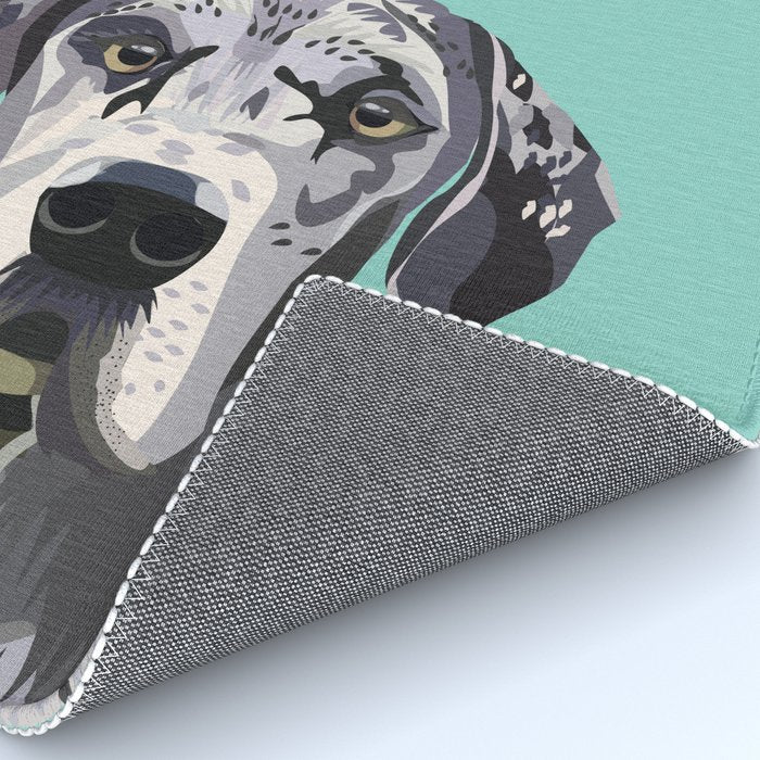 Great Dane pet portrait art print and dog gifts Rug Gallery Image 4