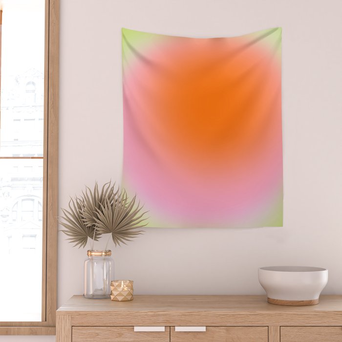 Juicy: Abstract Gradient Wall Tapestry Gallery Image 2