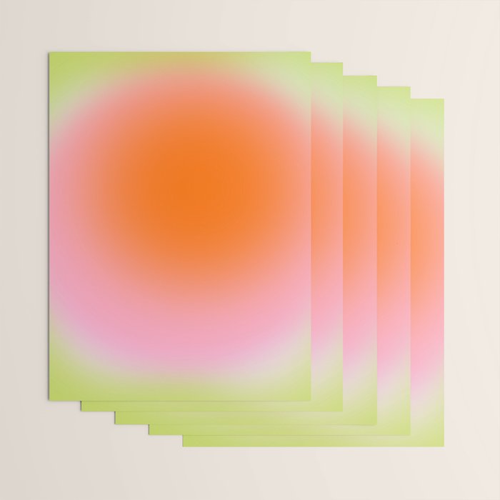 Juicy: Abstract Gradient Wrapping Paper Gallery Image 3