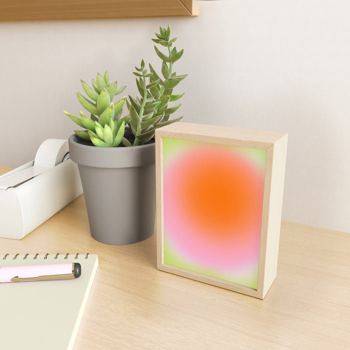 Juicy: Abstract Gradient Mini Art Print Gallery Image 2