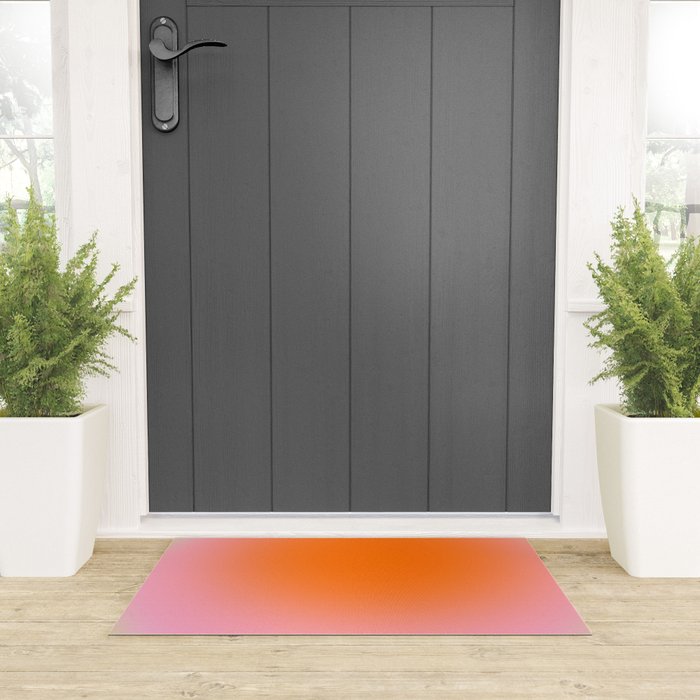 Juicy: Abstract Gradient Welcome Mat Gallery Image 3