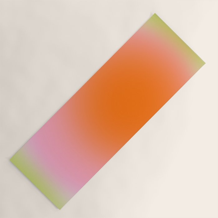 Juicy: Abstract Gradient Yoga Mat Gallery Image 1