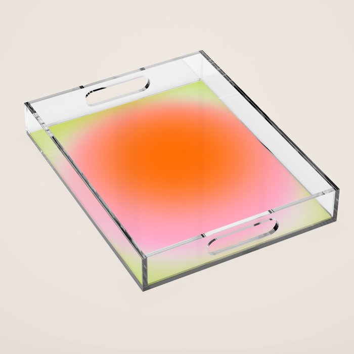 Juicy: Abstract Gradient Acrylic Tray Gallery Image 1