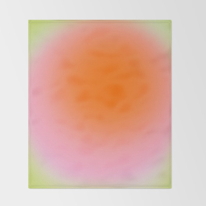 Juicy: Abstract Gradient Throw Blanket Gallery Image 2