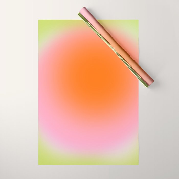 Juicy: Abstract Gradient Wrapping Paper Gallery Image 1