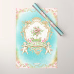 French Baroque Patisserie Tea Wrapping Paper Gallery Image 1