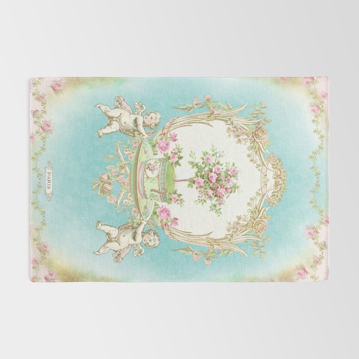 French Baroque Patisserie Tea Rug Gallery Image 2