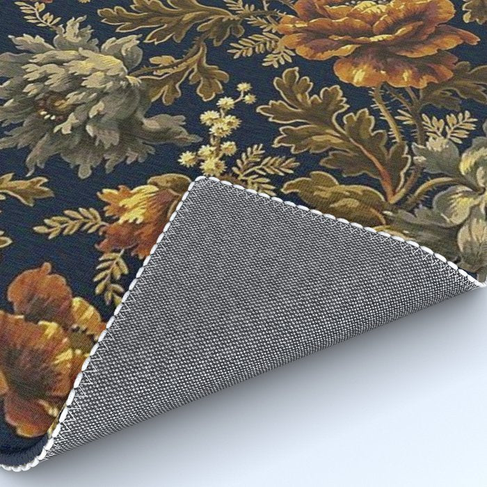 William Morris Poppy Textile Floral Tapestry Pattern Rug Gallery Image 4