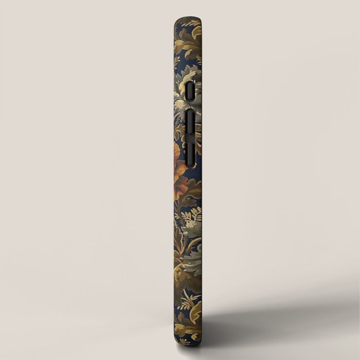 William Morris Poppy Textile Floral Tapestry Pattern iPhone Case Gallery Image 2