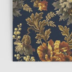 William Morris Poppy Textile Floral Tapestry Pattern Poster Gallery Image 3