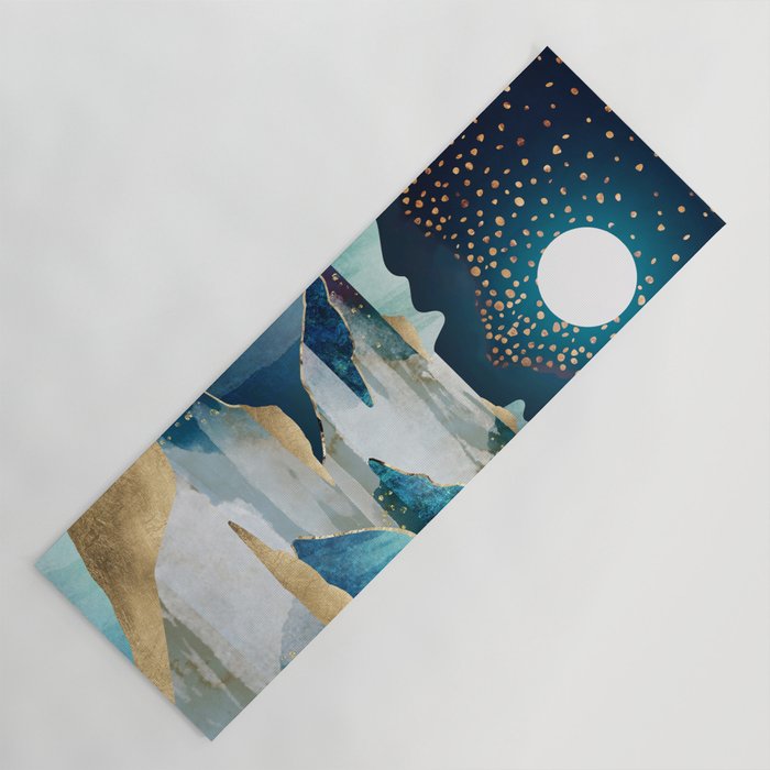 Moon Glow - Horizontal  Yoga Mat Gallery Image 1