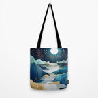 Moon Glow - Horizontal  Tote Bag Gallery Image 2